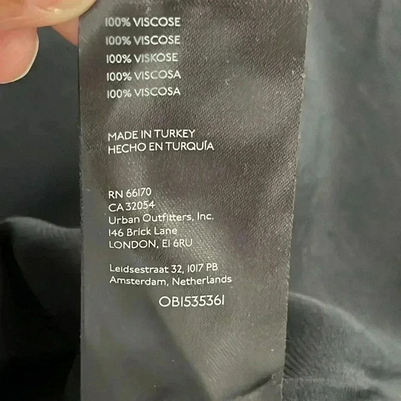 Anthropologie Sleeveless Spaghetti Strap Mini Dress Size 0 - Picture 6 of 6